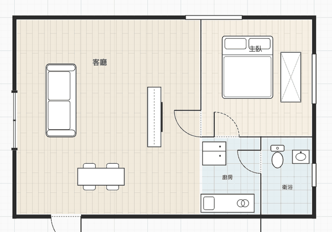 動圖：透天上架圖一鍵複製成多樓層並排，自動標示1F、2F